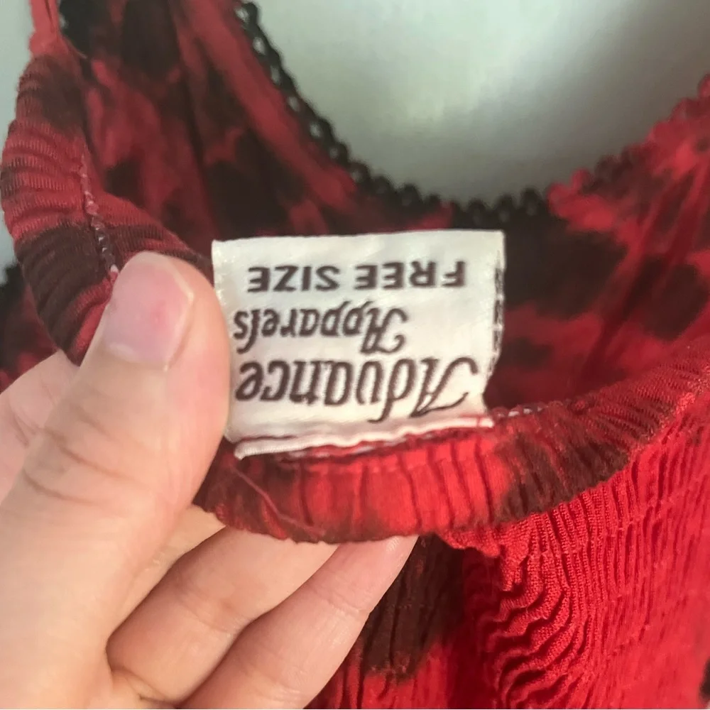 ❤️Real Y2K vintage bustier basque waist milkmaid corseted handkerchief dress🌹 - Picture 4 of 7